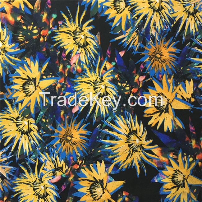 2018 digital printing 100% cotton twill fabric