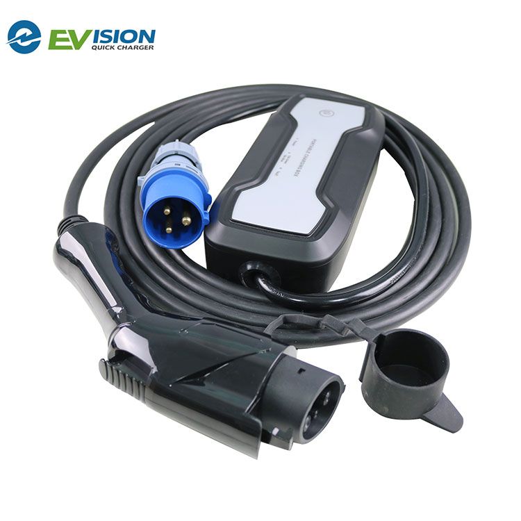 32A Portable EV Charging Box Type1 to CEE