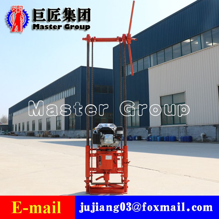 QZ-2B Gasoline engine water well drill rig machine core drilling rig machine for geological exploration