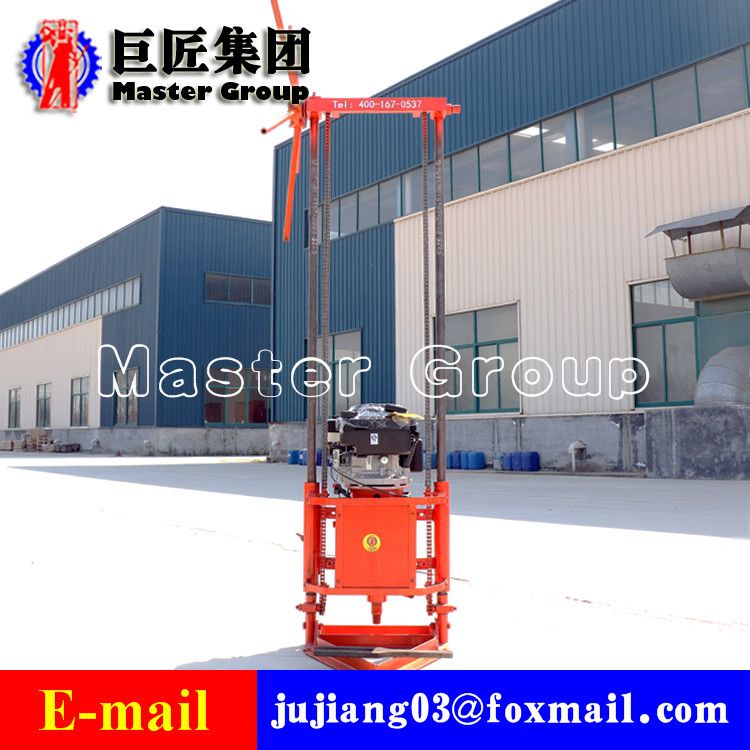 QZ-2B Gasoline engine water well drill rig machine core drilling rig machine for geological exploration