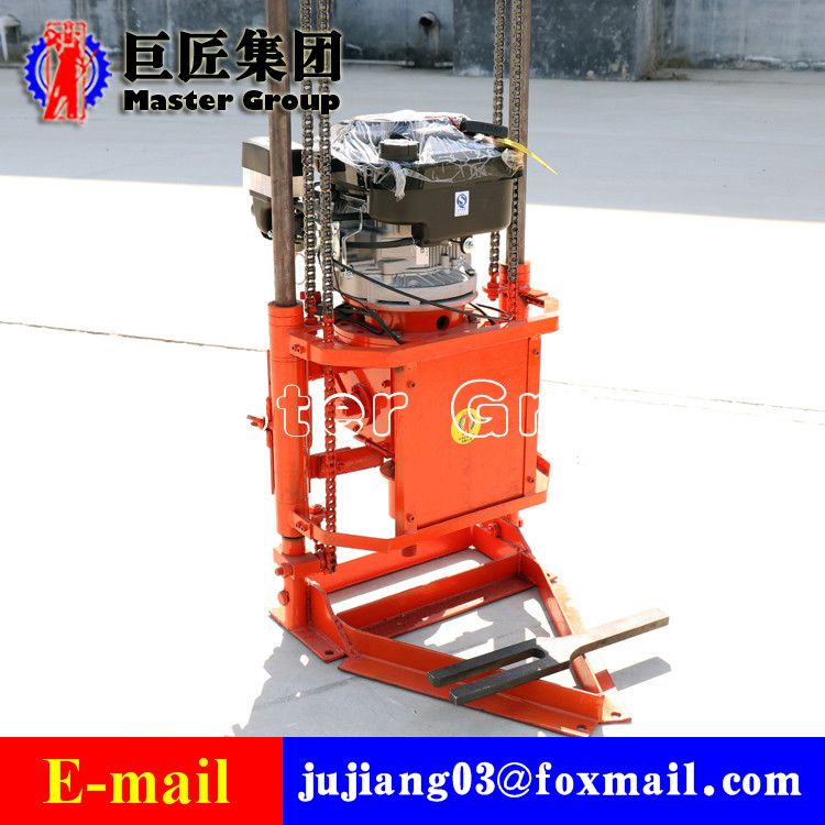 QZ-2B Gasoline engine water well drill rig machine core drilling rig machine for geological exploration