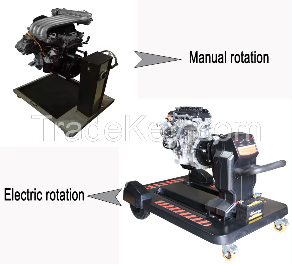 Engine Disassemble and Assembly Rotate Training Bench Vocational Training Equipment Auto Teaching Equipment Simulator Engine Disassemble and Assembly Trainer