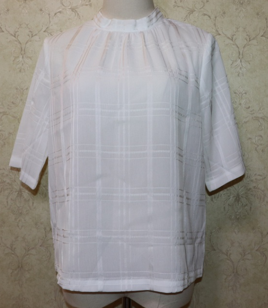 lady woven top/shirt