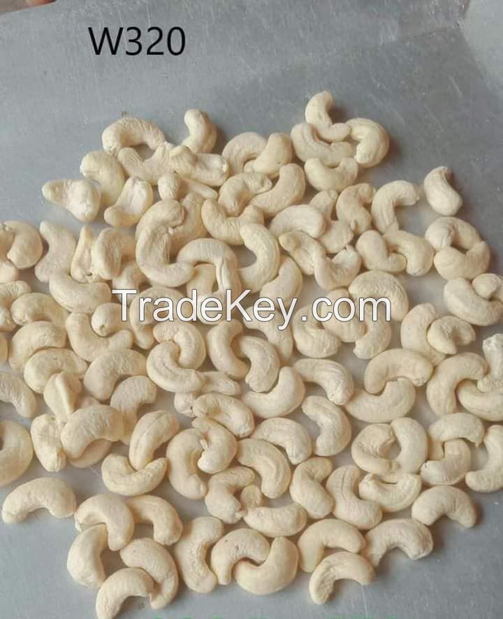 High Quality Cashew Nuts WW240, WW320, WW450, WW210, WW180