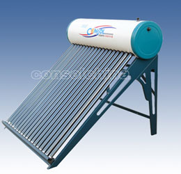 direct-plug solar water heater