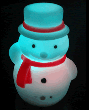 snowman, santa claus,christmas tree