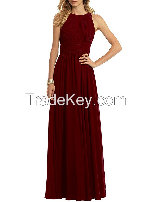 ssyiz cap sleeves long chiffon bridesmaid dresses