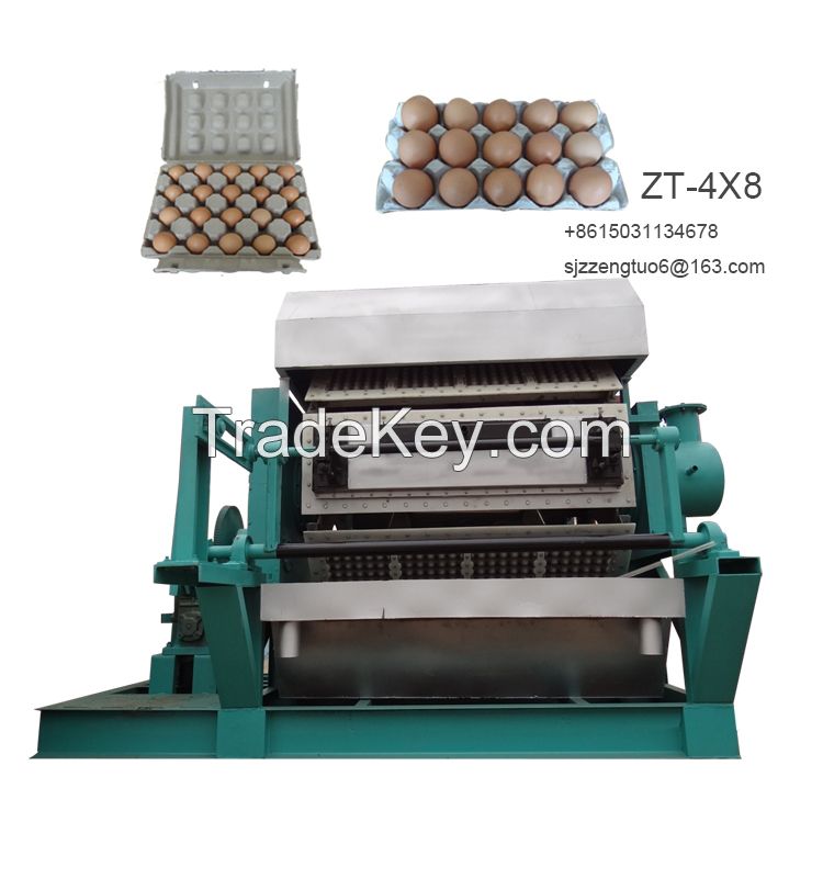 Apple tray/egg tray making machinery 4000pcs/hr