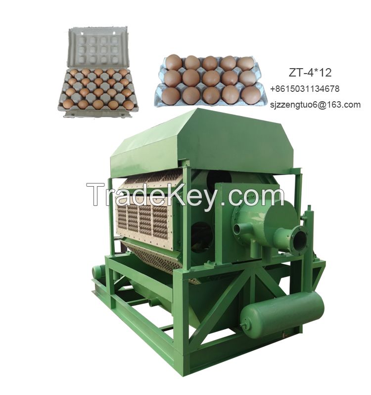 Competitive advantage full automatic recycled paper pulp molding egg tray machine