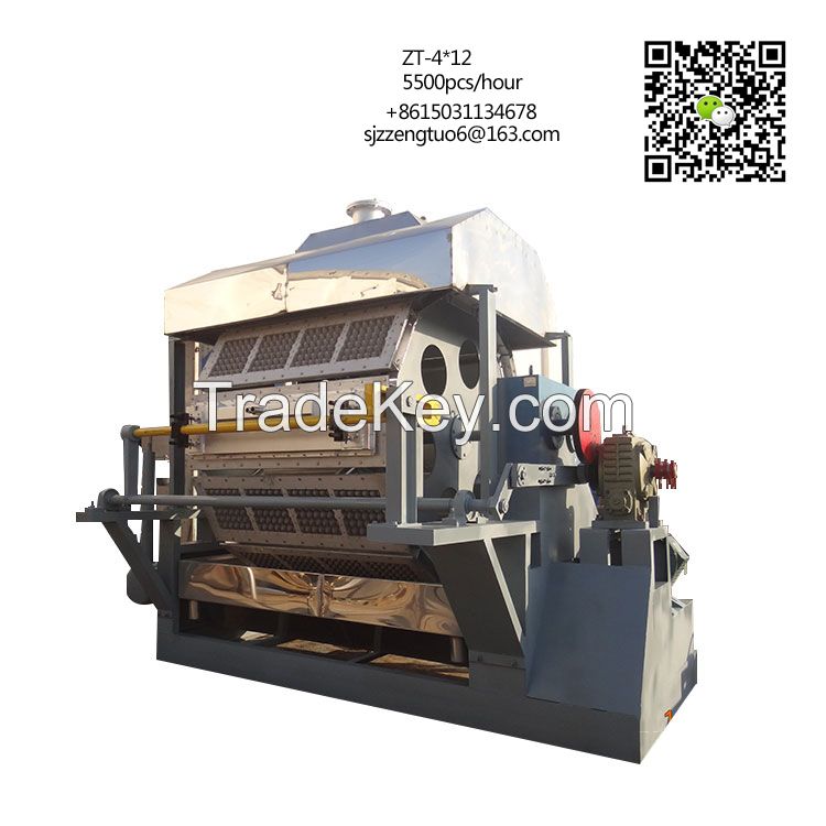 high efficient 3000p/h paper pulp molding egg tray machine price