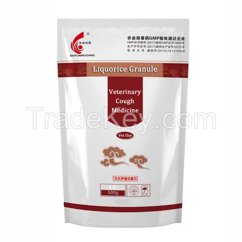 Veterinary drug liquorice Granule