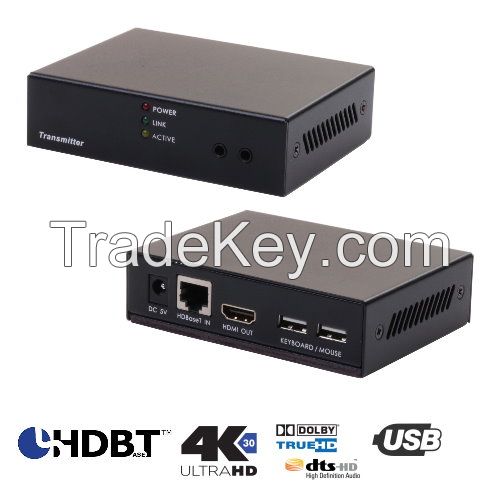 Hdmi Cat.6 Kvm Extender With Usb Keyboard/mouse