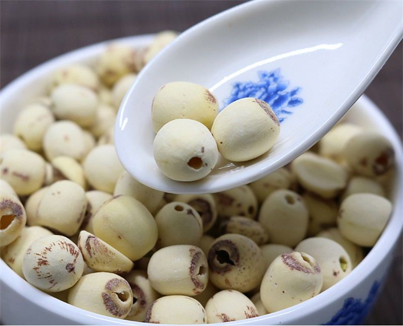 White Lotus Seeds Nuts without Seed Core heart