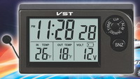 lCD Indoor and outdoor temperature and voltage on car