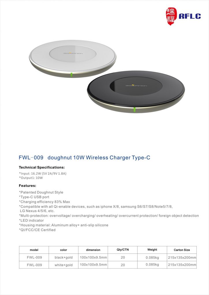 Wireless Charger FWL009
