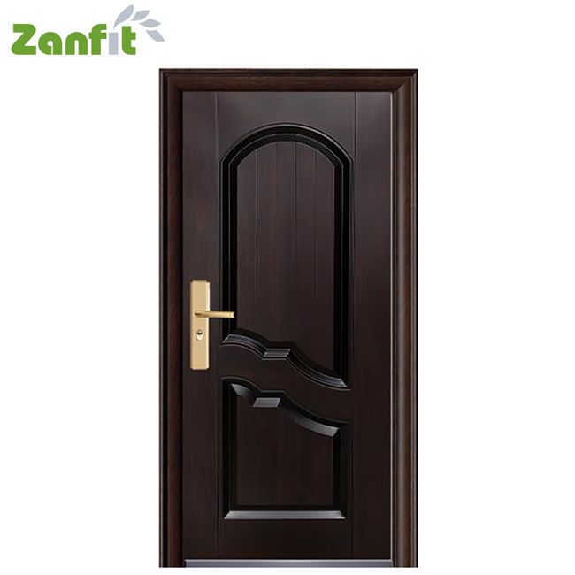 Security steel door/single double main entrance home doors