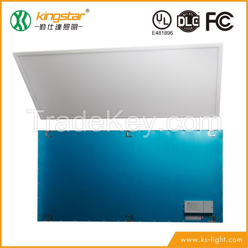 UL DLC 4.0 DLC 4.2 FCC approved 40w 2x2ft, 2*2'', LED panel light 130lm/w 602x602mm 2017 huizhou kingstar