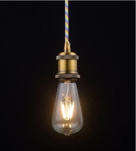 Vintage metal pendant light aluminum pendant lighting for E27 lamp holder