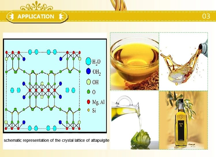 Attapulgite granular for oil refining