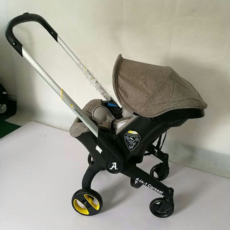 Baby Stroller 4 In 1 Newborn Baby Bassinet Cradle Type Child Safety Se