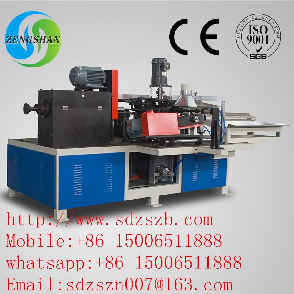 Automatic finishing machine for tapered paper pipe machine