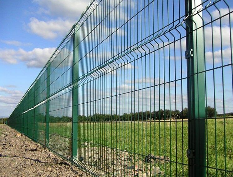 6 foot 4mm cheap nylofor 3d mesh fence panels for sale