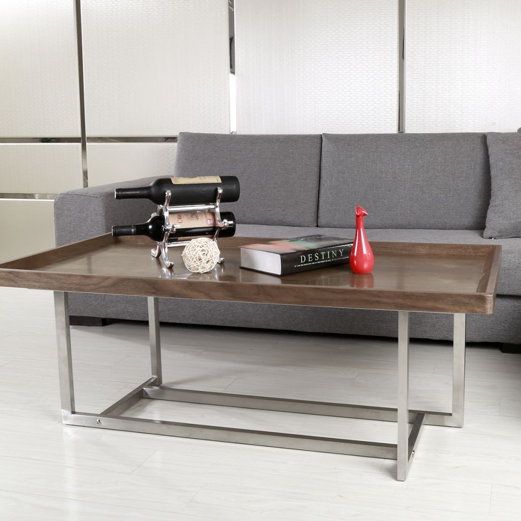 LSCUKOO Modern Coffee Table