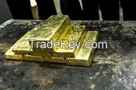 Gold dore bars