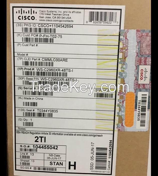 cisco WS-C2960XR-48TS-I