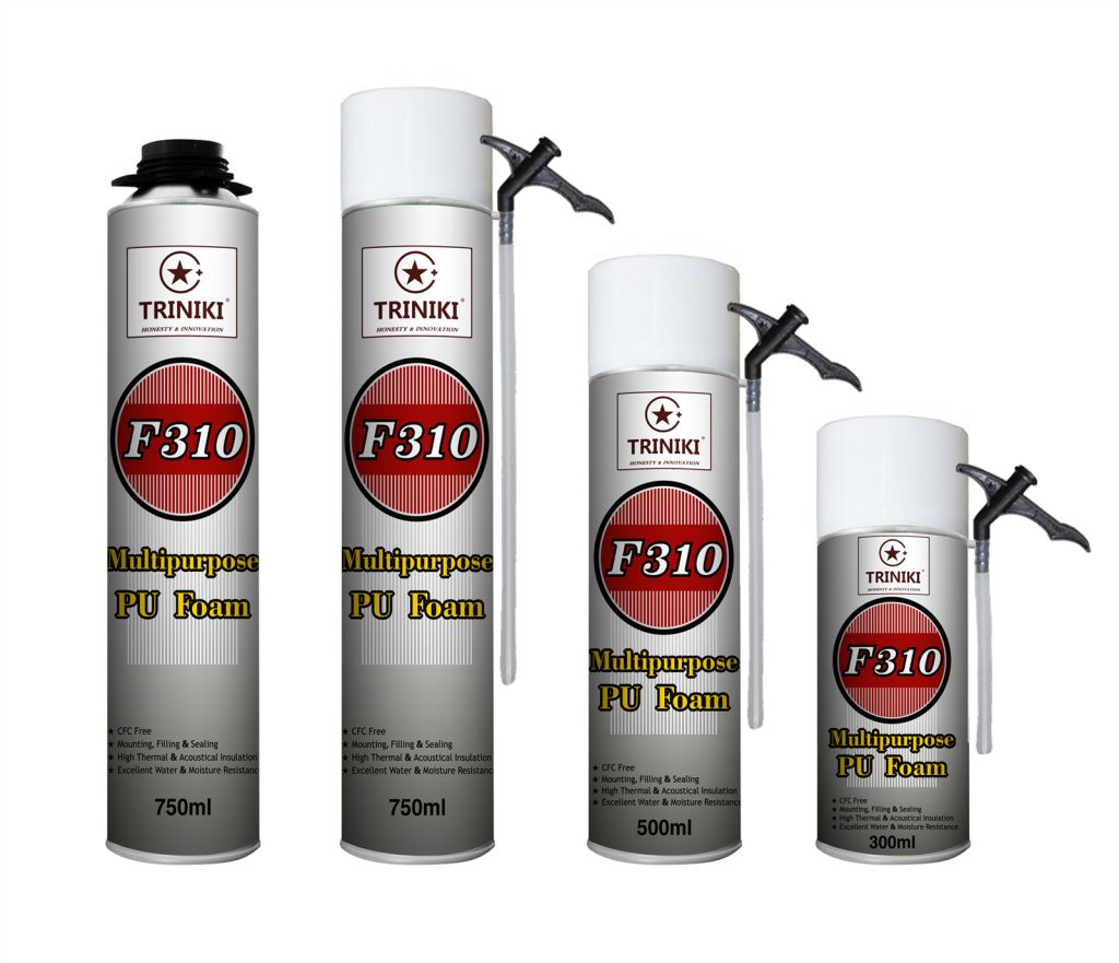 F310 High Grade Pro Pu Polyurethane Insulating Foam Sealant