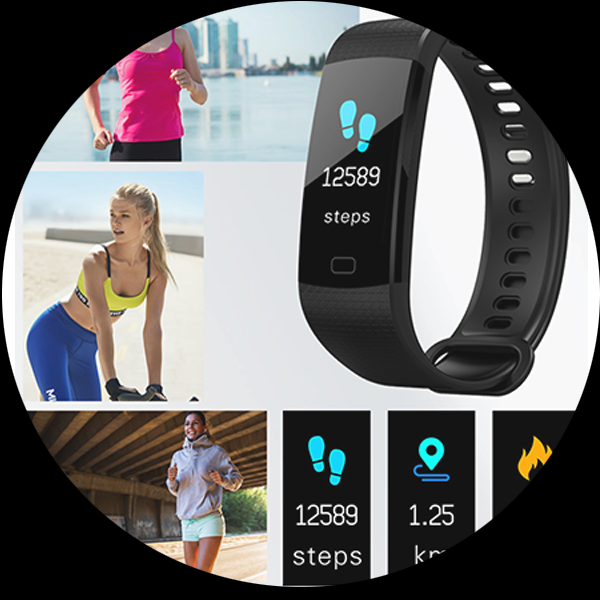 Y5 sports tracker motivates you to reach your health and fitness goals by tracking your activity, exercise, sleep and more