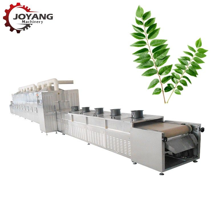 Microwave Curry Leaves Drying Sterilizing Equipment