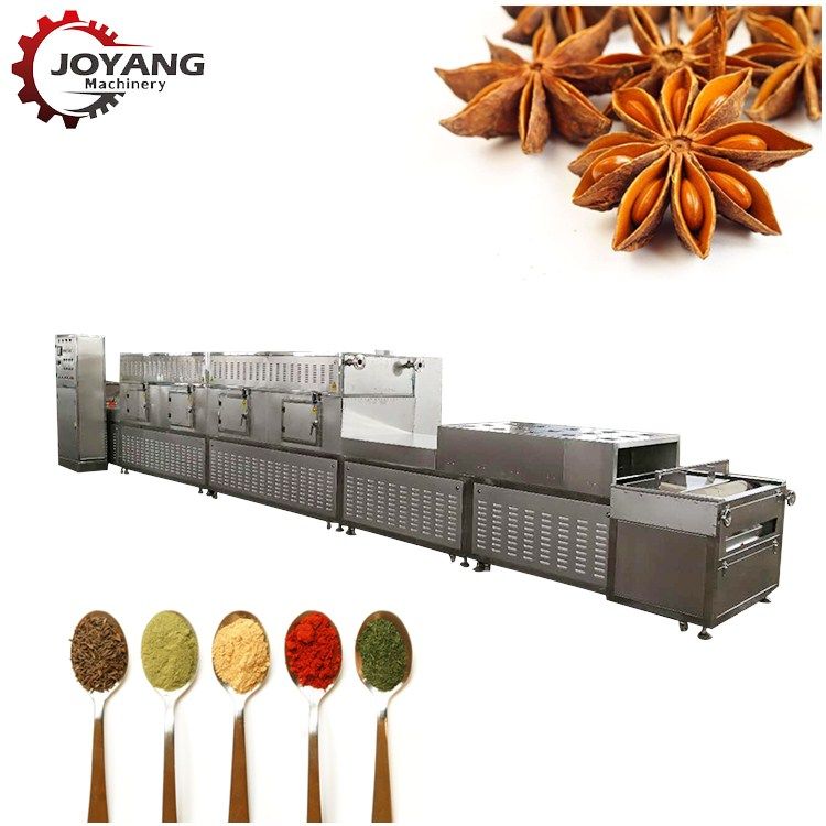 Microwave Curry Leaves Drying Sterilizing Equipment