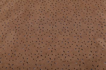 Shaoxing Customize Perforated Synthetic Suede Knitting Fabric