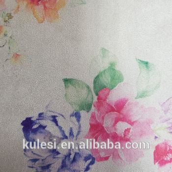 Printted Air Layer Suede Fabric