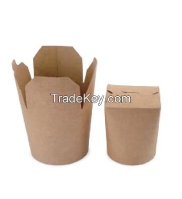 Round Pail Noodle Box Paper Box 