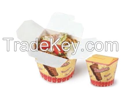 Round Pail Noodle Box Paper Box 