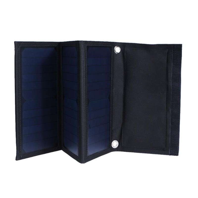 21W Sunpower Foldable Flexible Soft Elastic Portable Solar Mobile Phone Power Panel Cloth Charger