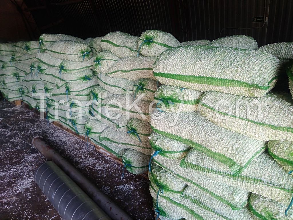 White pulp cellulose white fiber