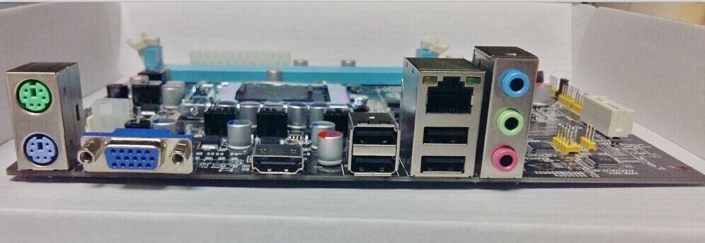 Dual channel 4x SATA 3Gb/s connector h61 motherboard