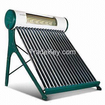 Copper Coil Pressurized Color Steel Solar water heater