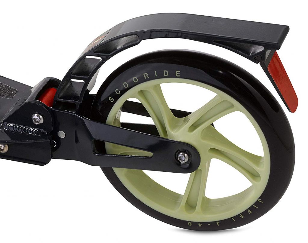 Hot sale cheap 200MM big wheel adult folding kick scooter manufacturer