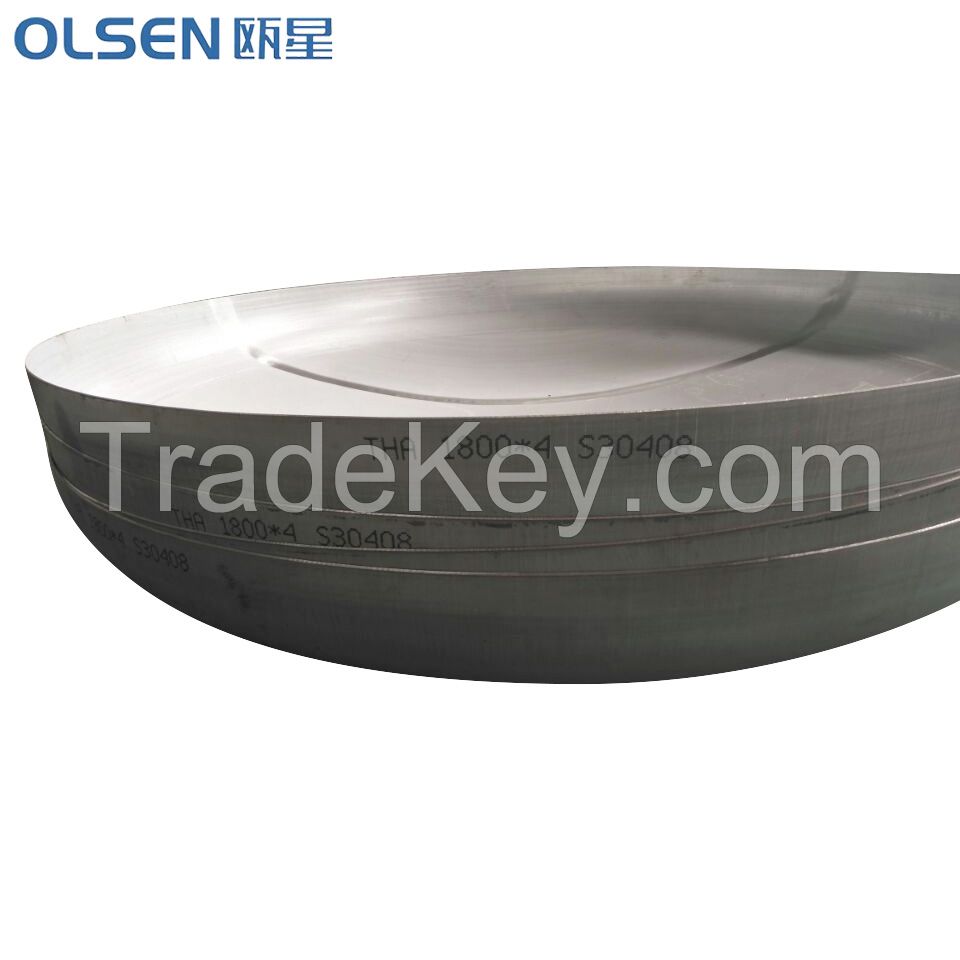 Stainless Steel Dished Head For Tank Pressure Vessel Beer Equipment 