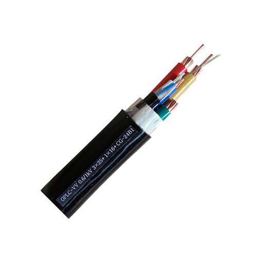 g652d photoelectric composite fiber optic cable OPLC cable