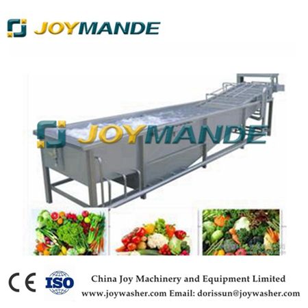 Industrial Vegetable And Fruit Air Bubble Washing Machine With CE
