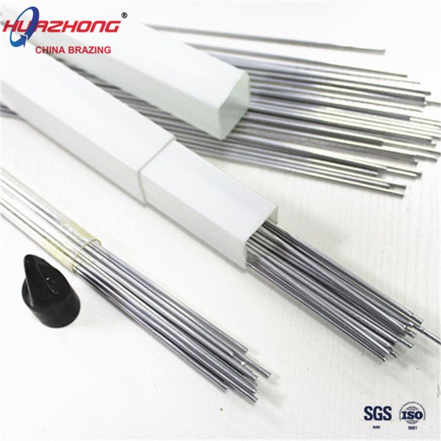 Low temperature cored aluminum welding rods no need aluminum powder Instead of WE53 copper and aluminum rod