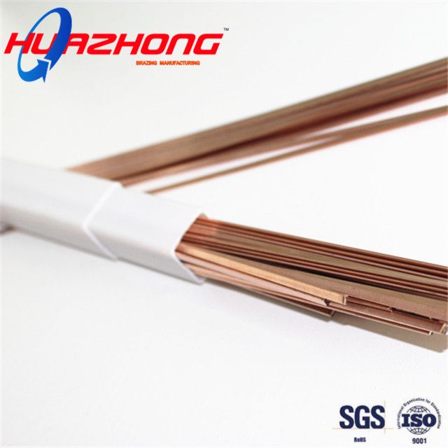 1.2*3.2mm Copper Phosphorus flat bar Welding Rods welding refrigeration and tube industry BCup-2/HZ-CuP