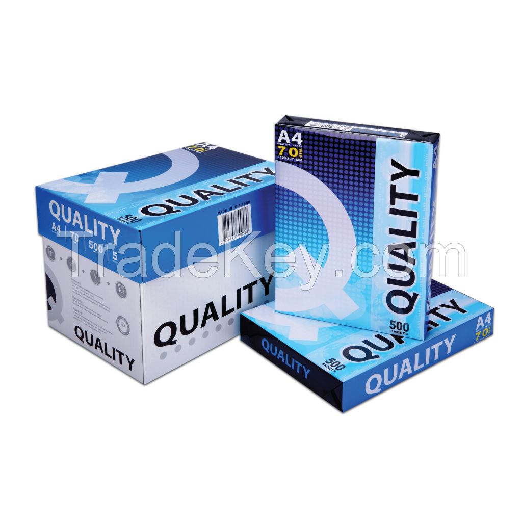 80g 75g 70g A4 Copy paper with high quality and low price 0.81USD/ream