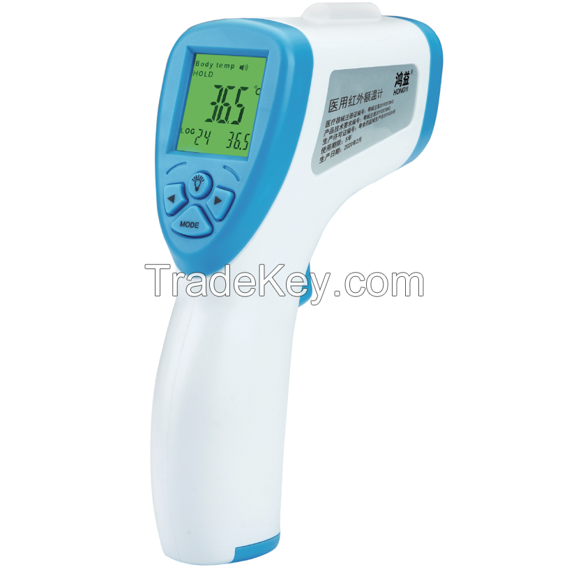 Intelligent Electronic Non-contact Body Digital Infrared Forehead Thermometer With Lcd Backlight Wholesale factory