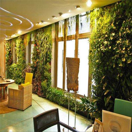 Artificial plant wall